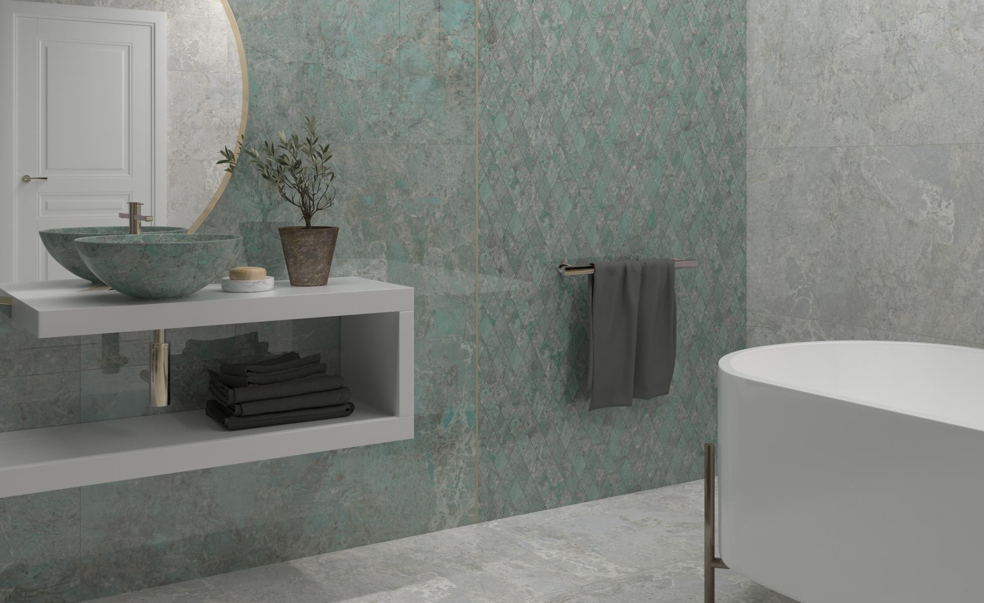 Azulejos Material Azulejos perfectos para baños pequeños - MRG