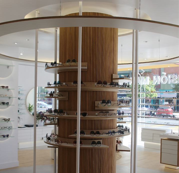 materiales de construcción para optica