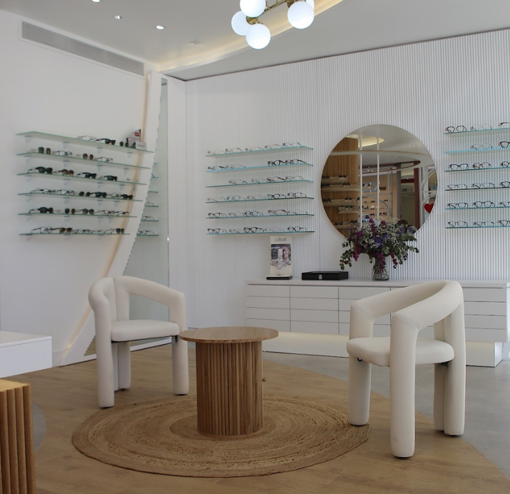 materiales de construcción en óptica