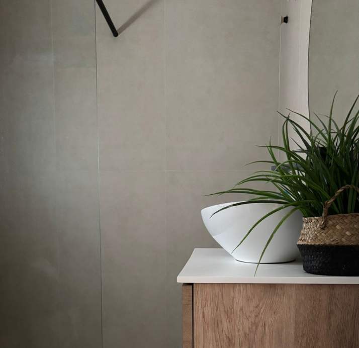 materiales de construcción baño