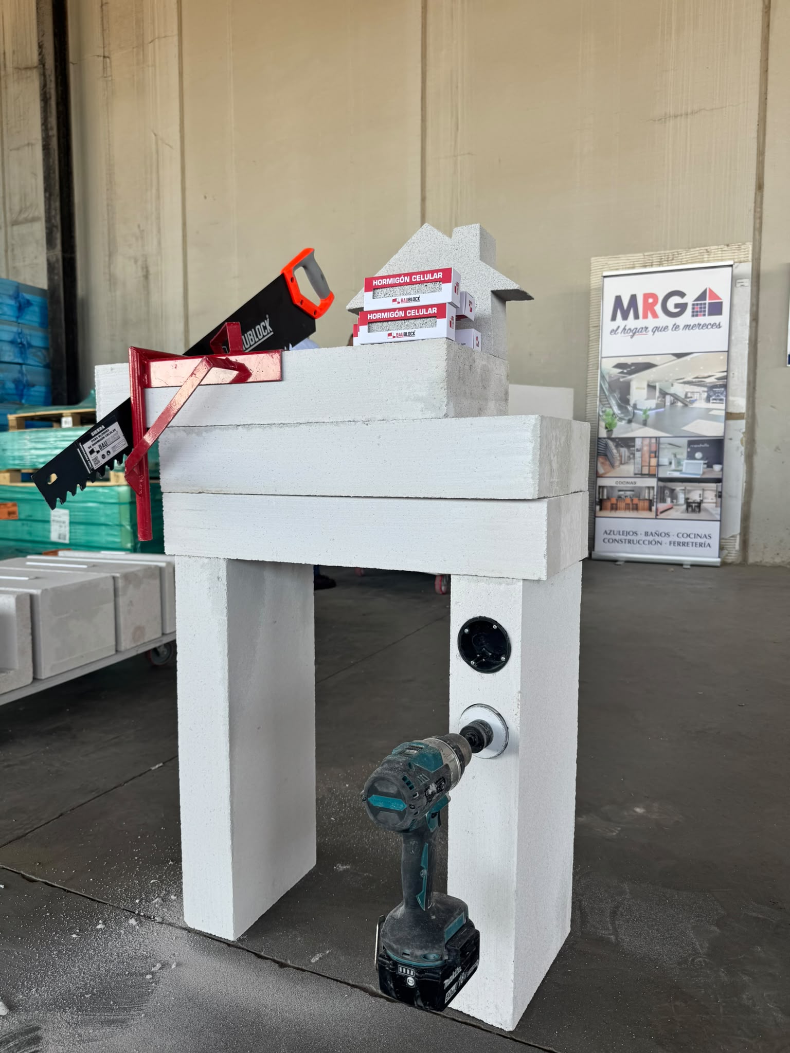 Jornada demostracion hormigon celular baublock en mrg